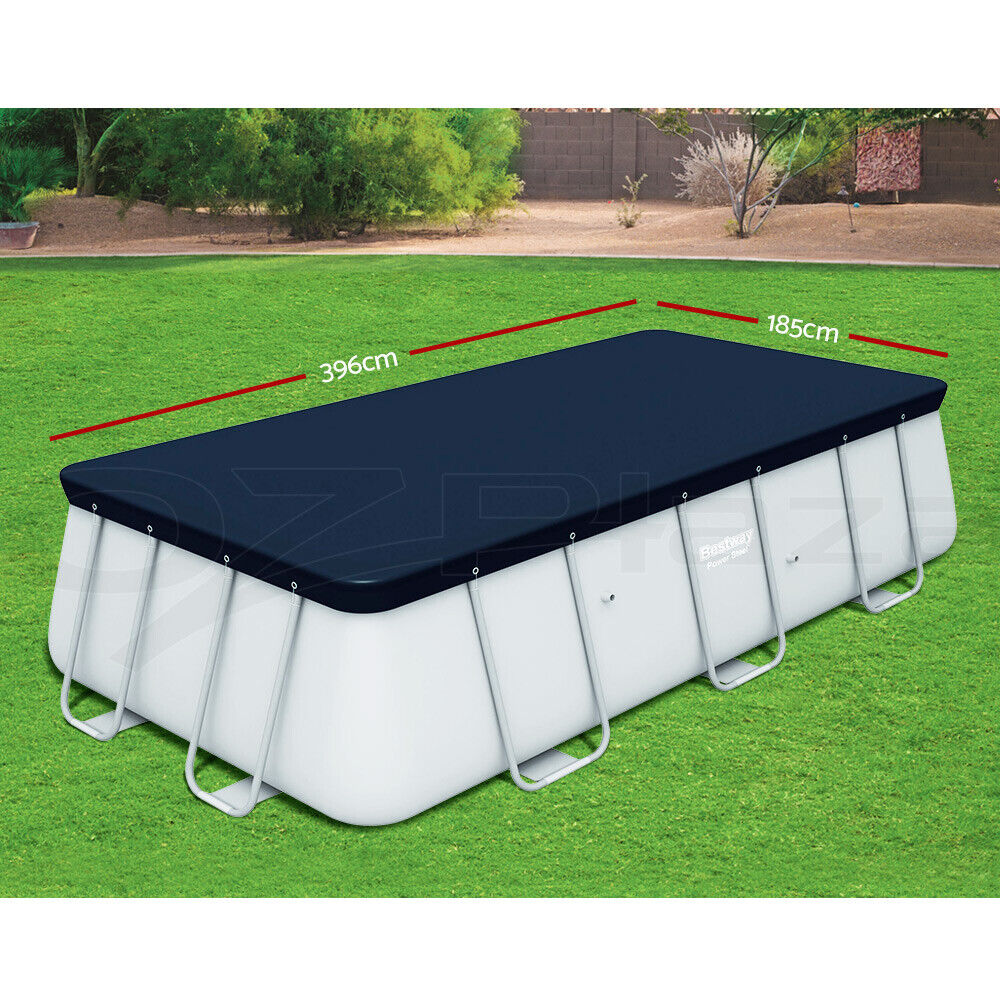 Bestway Pool Cover Fits 4.12x2.01m Above Ground Swimming Pool PVC Blanket