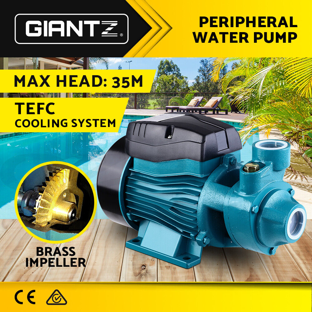 Giantz Peripheral Water Pump Electric Garden Boiler Car Wash Irrigation House