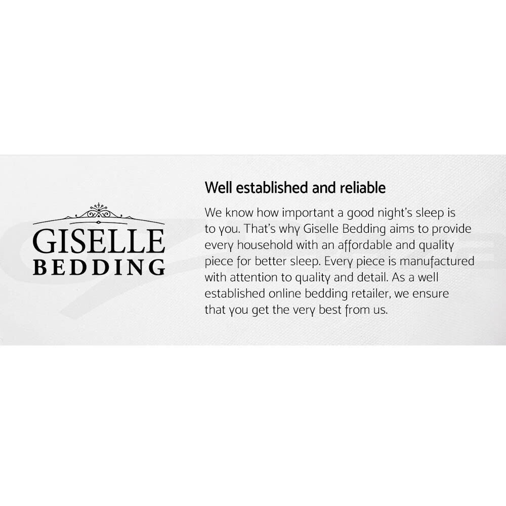 Giselle Bedding Duck Feather Down Pillow Twin Pack