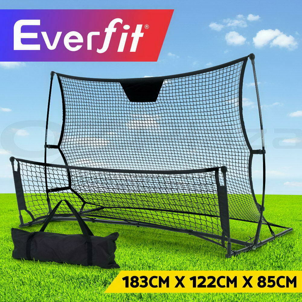 Everfit 1.8m Football Soccer Net Portable Goal Net Rebounder Sports Training