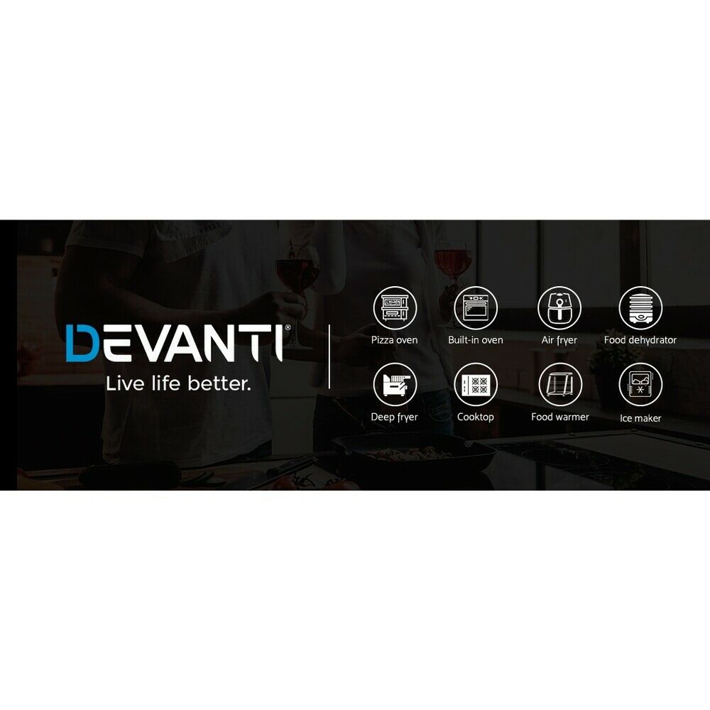 Devanti Electric Ceramic Cooktop 30cm