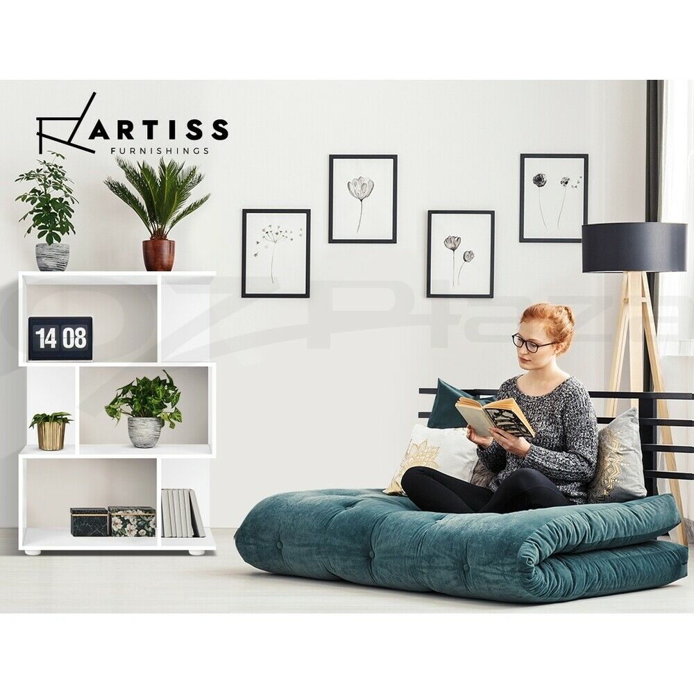 Artiss Bookshelf 3 Tiers - NINA White