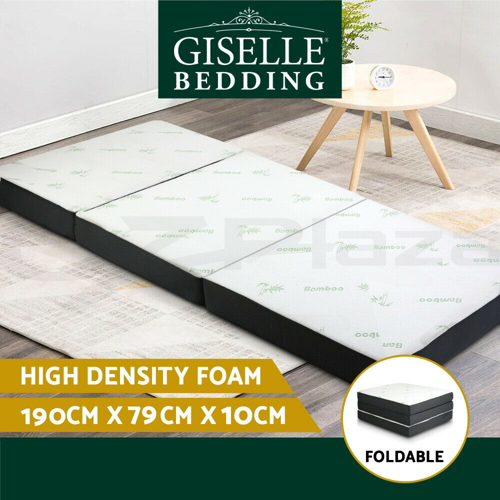 Giselle Bedding Foldable Mattress Folding Foam Single Bamboo