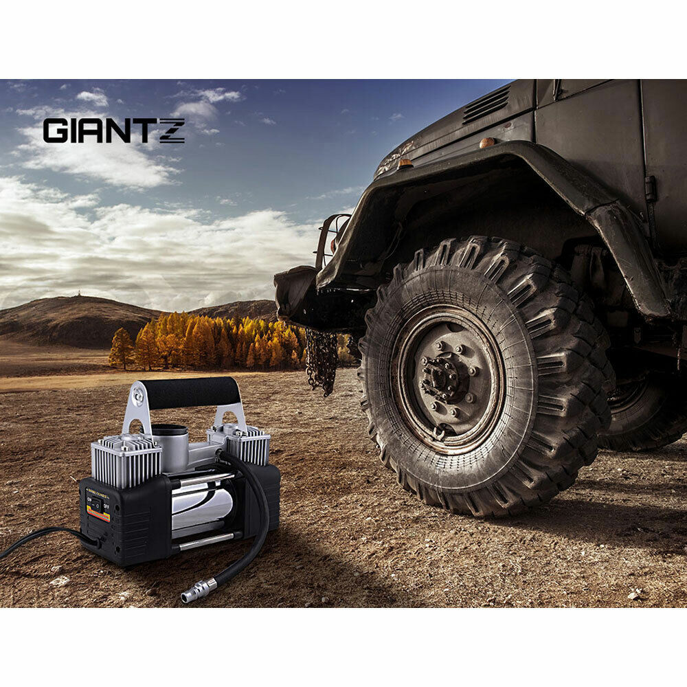 Giantz Air Compressor 12V 4x4 Tyre 85L/min Deflator Inflator Car Truck Portable