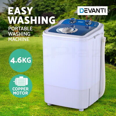 Devanti Portable Washing Machine 4.6KG Blue