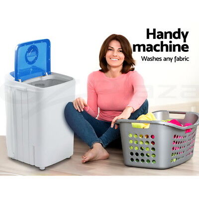 Devanti Portable Washing Machine 4.6KG Blue